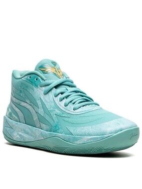 Puma MB.02 LaMelo Ball Lunar New Year Teal Gold Men’s 11 Basketball Shoes